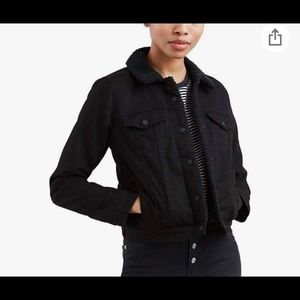 Levi’s Ex-Boyfriend Denim Sherpa Jacket